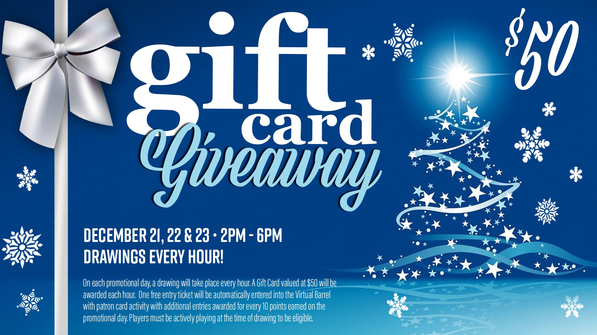 Giveaways, Gift Card Offer
