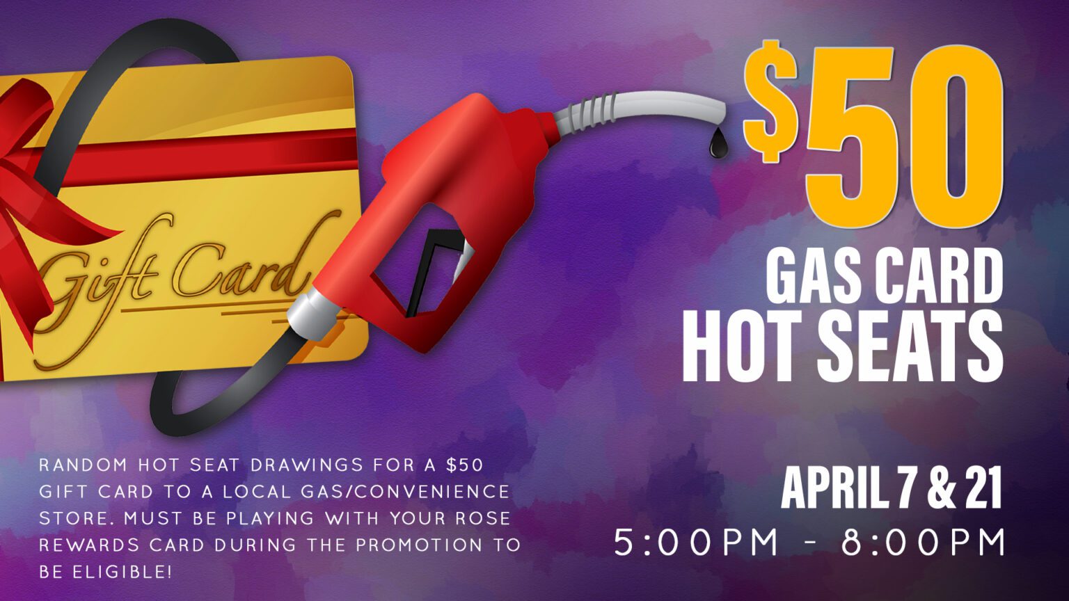 Gas Card Giveaway! • Shoshone Rose Casino & Hotel Lander, WY Shoshone