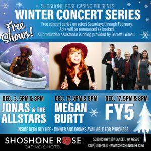 A poster for the winter concert series.