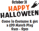 A halloween party with costumes and prizes for the kids.